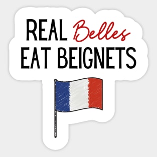 Funny France Gifts For Foodie French Chef Gift for Her Beignets Sticker